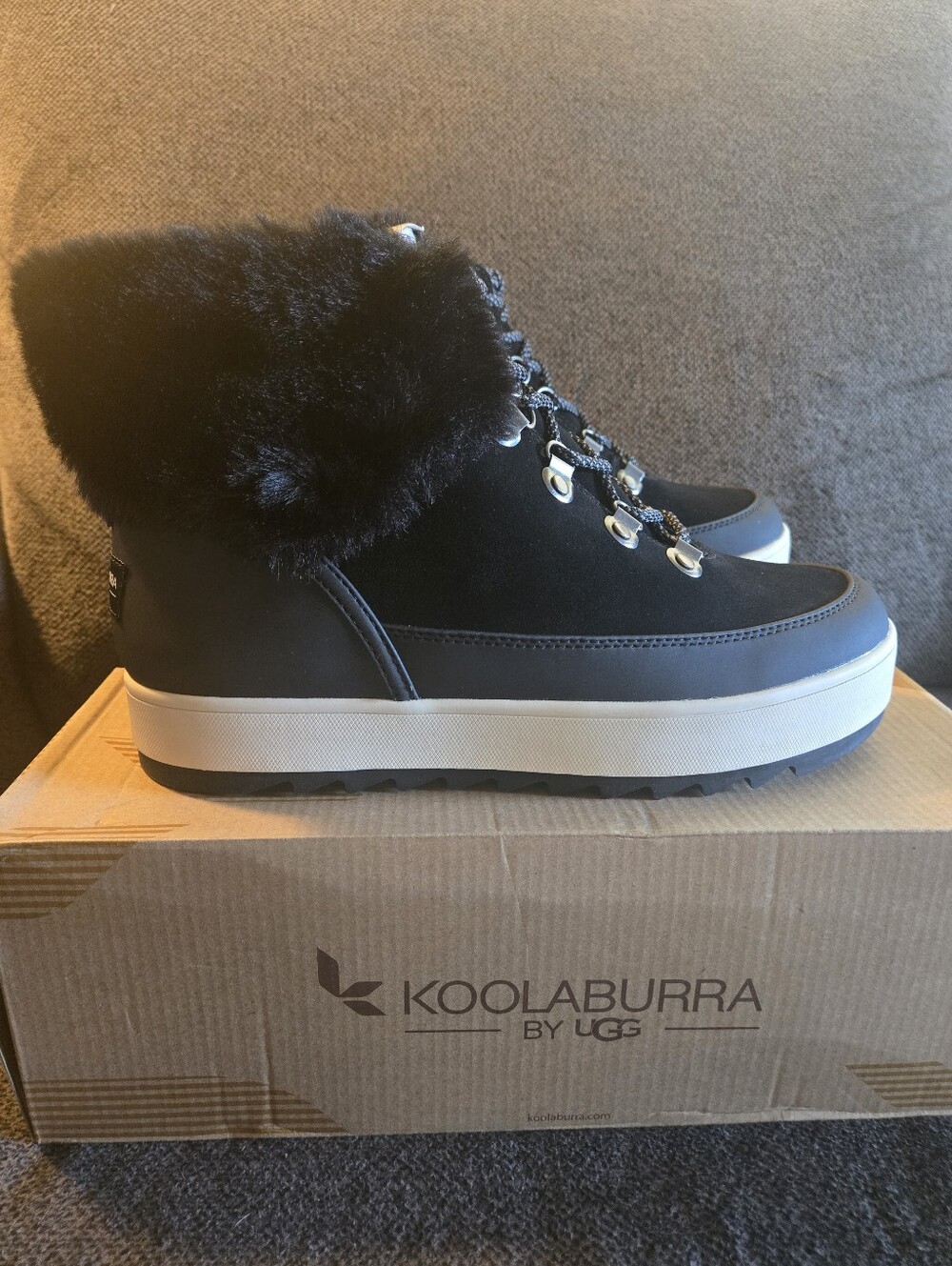 Koolaburra By Ugg W Tynlee Lace Up Boots W8